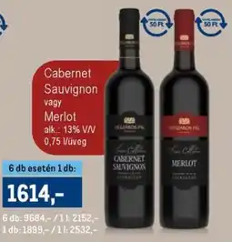 Metro Cabernet Sauvignon, Merlot ajánlat