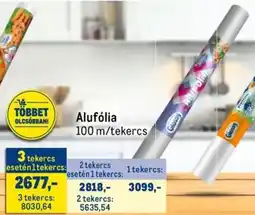 Metro Alufólia ajánlat