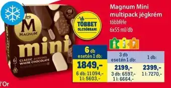 Metro Magnum Mini multipack jégkrém ajánlat