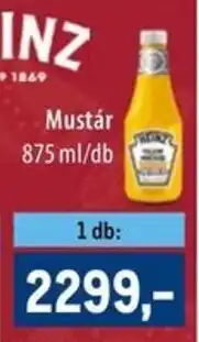Metro Heinz Mustár ajánlat