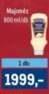 Metro Heinz Majonéz ajánlat