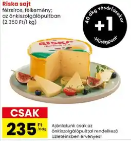 Spar Riska sajt ajánlat