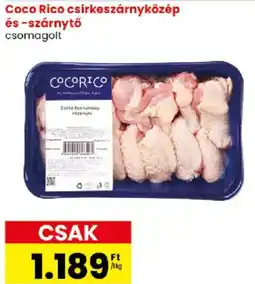 Spar Coco Rico csirkeszárnyközép és -szárnytő ajánlat