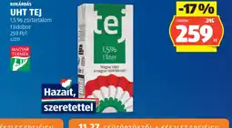 ALDI UHT TEJ ajánlat
