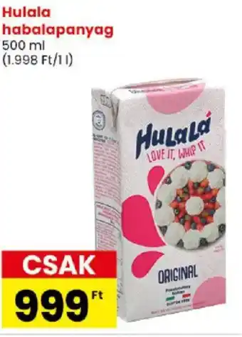 Spar Hulala habalapanyag ajánlat