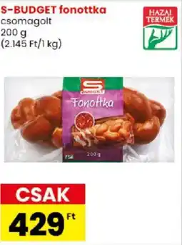 Spar S-BUDGET fonottka ajánlat