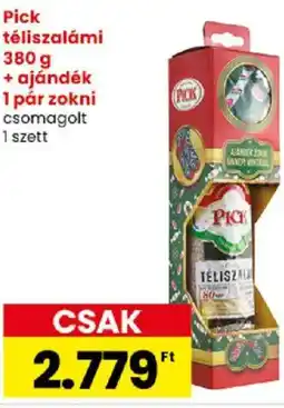 Spar Pick téliszalámi + ajándék ajánlat