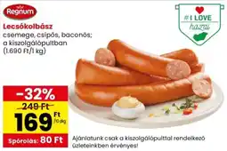 Spar Regnum Lecsókolbász ajánlat