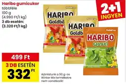Spar Haribo gumicukor ajánlat