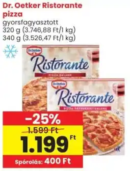 Spar Dr. Oetker Ristorante pizza ajánlat