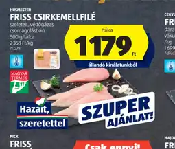 ALDI HÚSMESTER FRISS CSIRKEMELLFILÉ ajánlat