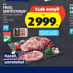 ALDI PICK FRISS SERTÉSTARJA ajánlat