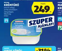 ALDI MILSANI KRÉMTÚR ajánlat