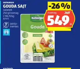 ALDI HOFBURGER GOUDA SAJT ajánlat