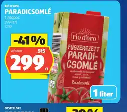 ALDI RIO D'ORO PARADICSOMLÉ ajánlat