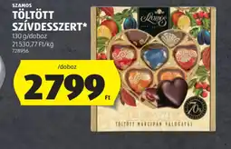 ALDI SZAMOS TÖLTÖTT SZÍVDESSZERT ajánlat