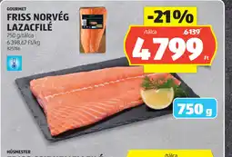 ALDI FRISS NORVÉG LAZACFILÉ ajánlat