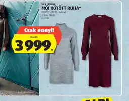 ALDI UP 2 FASHION NŐI KÖTÖTT RUHA ajánlat