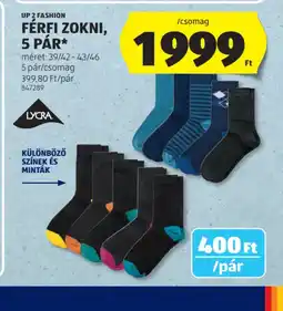 ALDI FÉRFI ZOKNI ajánlat