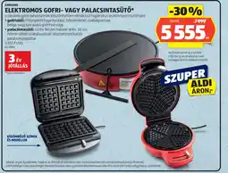 ALDI AMBIANO ELEKTROMOS GOFRI- VAGY PALACSINTASÜTŐ ajánlat
