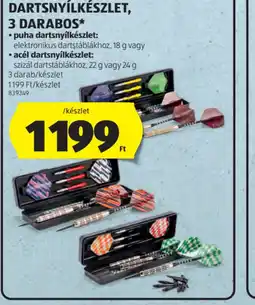 ALDI CRANE DARTSNYÍLKÉSZLET ajánlat