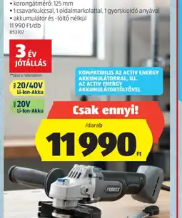 ALDI AKKUS SAROKCSISZOL, 20 V ajánlat
