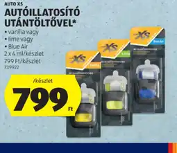 ALDI AUTO XS AUTILLATOSÍT UTÁNTÖLTŐVEL ajánlat