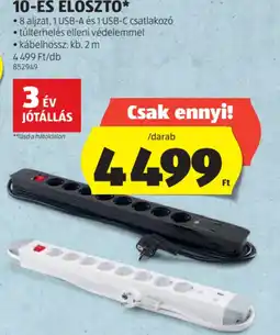 ALDI WORKZONE 10-ES ELOSZT ajánlat