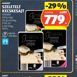 ALDI GOURMET SZELETELT KECSKESAJT ajánlat