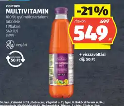 ALDI RIO D'ORO MULTIVITAMIN ajánlat