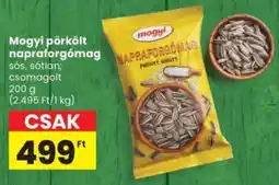 Spar Mogyi pörkölt napraforgómag ajánlat