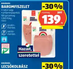 ALDI KOKÁRDÁS BAROMFISZELET ajánlat