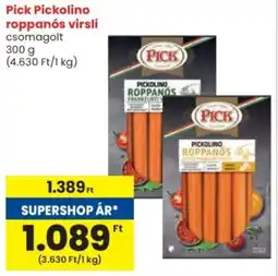 Spar Pick Pickolino roppanós virsli ajánlat