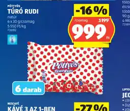 ALDI PÖTTYÖS TÚR RUDI ajánlat