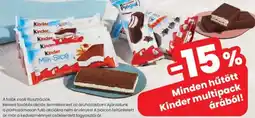 Spar Kinder multipack ajánlat