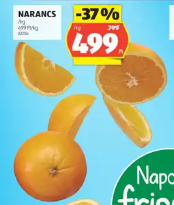 ALDI NARANCS ajánlat