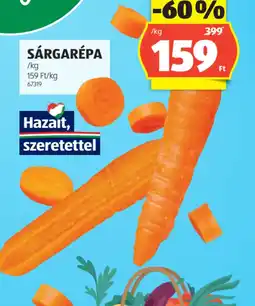 ALDI SÁRGARÉPA ajánlat