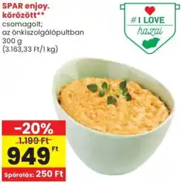 Spar SPAR enjoy. körözött ajánlat