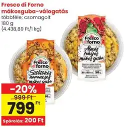 Spar Fresco di Forno mákosguba-válogatás ajánlat