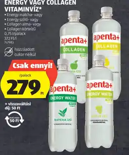 ALDI APENTA+ ENERGY VAGY COLLAGEN VITAMINVÍZ ajánlat