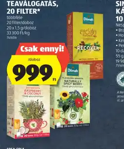 ALDI DILMAH TEAVÁLOGATÁS ajánlat