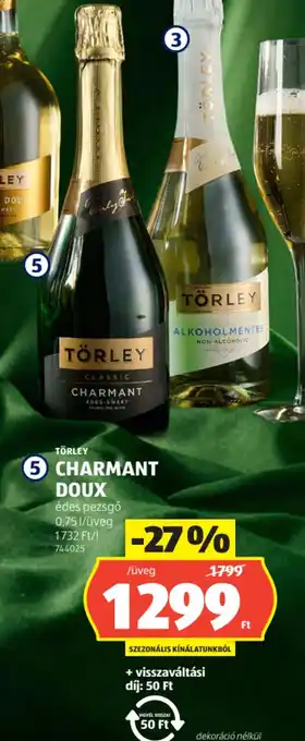 ALDI TÖRLEY CHARMANT DOUX ajánlat
