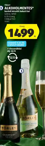ALDI TÖRLEY ALKOHOLMENTES ajánlat