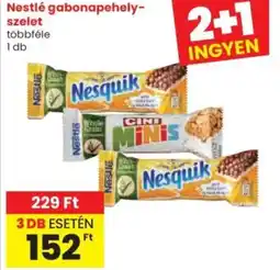 Spar Nestlé gabonapehely- szelet ajánlat