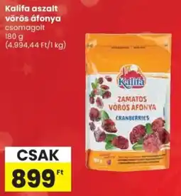 Spar Kalifa aszalt vörös áfonya ajánlat