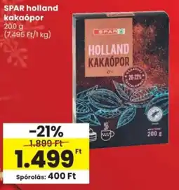Spar SPAR holland kakaópor ajánlat