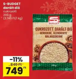 Spar S-BUDGET darált dió ajánlat
