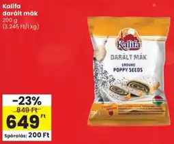 Spar Kalifa darált mák ajánlat