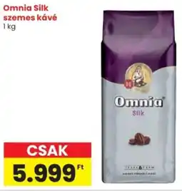 Spar Omnia Silk szemes kávé ajánlat