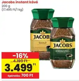 Spar Jacobs instant kávé ajánlat